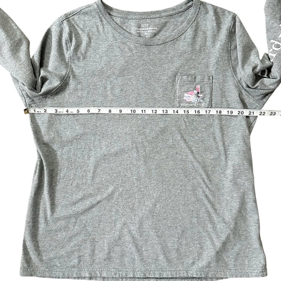 Vineyard Vines Apres Ski Whale Winter Long Sleeve T-Shirt Size XL - Picture 8 of 11